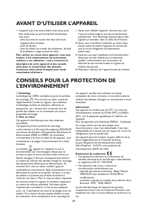 Mode d’emploi Ignis DPA25 Réfrigérateur combiné