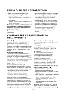 Manuale Ignis ARF 220/A/LH Frigorifero-congelatore
