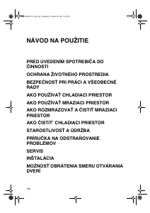 Návod Ignis DPA 22 Chladnička s mrazničkou