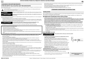 Mode d’emploi Ignis AKI 460/WH Table de cuisson
