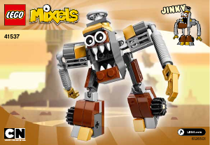 Kullanım kılavuzu Lego set 41537 Mixels Jinky