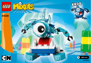 Használati útmutató Lego set 41539 Mixels Krog