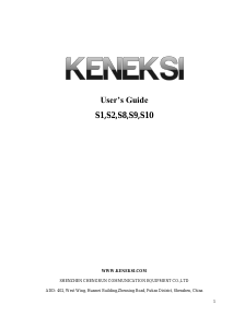 Посібник Keneksi S10 Мобільний телефон