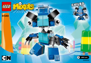 Használati útmutató Lego set 41540 Mixels Chilbo