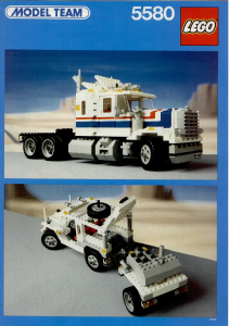 Manual Lego set 5580 Model Team Highway rig