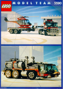 Mode d’emploi Lego set 5590 Model Team Whirl and Wheel Super Truck