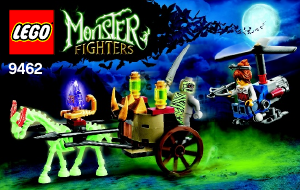 Manual Lego set 9462 Monster Fighters The mummy
