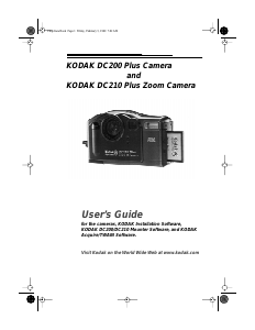 Handleiding Kodak DC200 Plus Digitale camera