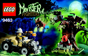 Manual Lego set 9463 Monster Fighters The werewolf