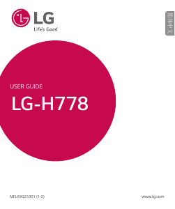 说明书 LG H778 手机