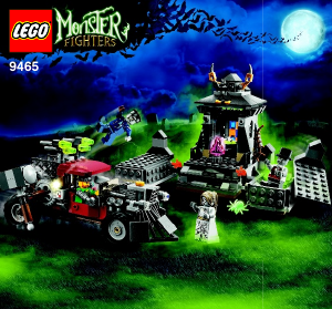 Manuale Lego set 9465 Monster Fighters Gli zombie