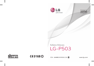 Kullanım kılavuzu LG P503 Cep telefonu