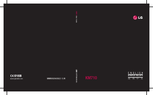 Manual LG KM710 Mobile Phone
