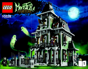 Bruksanvisning Lego set 10228 Monster Fighters Hjemsøkt hus