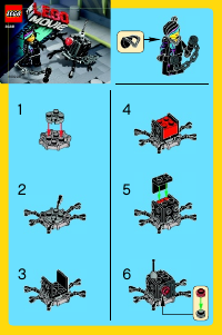 Handleiding Lego set 30281 Movie Micromanager gevecht