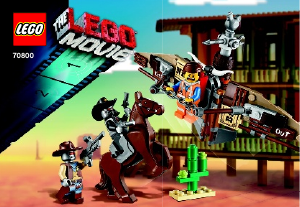Handleiding Lego set 70800 Movie Ontsnappings-glider
