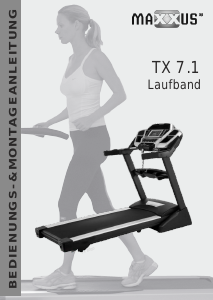 Bedienungsanleitung Maxxus TX 7.1 Laufband