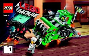Bruksanvisning Lego set 70805 Movie Soptuggare