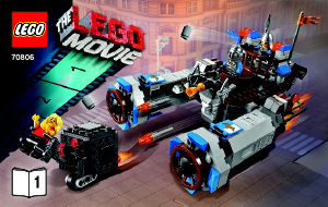 Bruksanvisning Lego set 70806 Movie Slottskavalleri