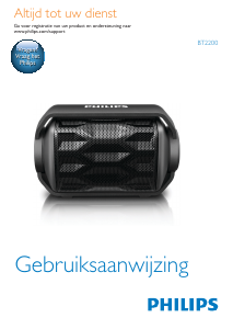 Handleiding Philips BT2200R Luidspreker