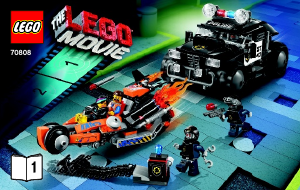 Käyttöohje Lego set 70808 Movie Superpyöräjahti