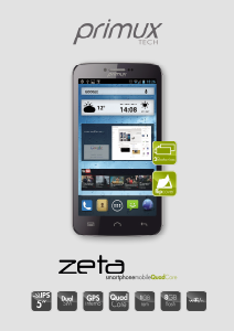 Manual Primux Tech Zeta Mobile Phone
