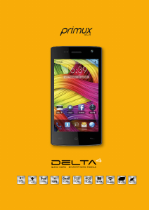 Manual Primux Tech Delta 4 Mobile Phone
