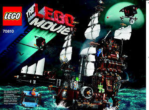 Handleiding Lego set 70810 Movie Metaalbaard's zeekoe