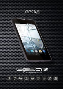 Manual de uso Primux Tech Beta 2 Teléfono móvil