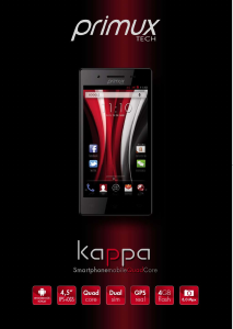 Manual Primux Tech Kappa Mobile Phone