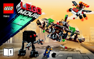 Mode d’emploi Lego set 70812 Movie L'embuscade créative