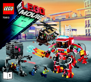 Manuale Lego set 70813 Movie Rinforzi al soccorso