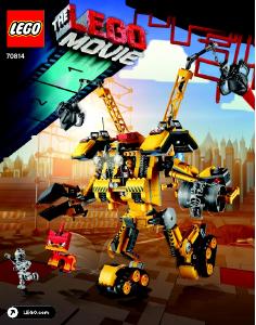 Mode d’emploi Lego set 70814 Movie Le Construct-o-mech D'emmet