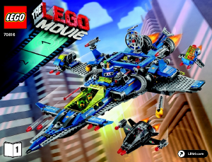 Manual Lego set 70816 Movie Bennys spaceship