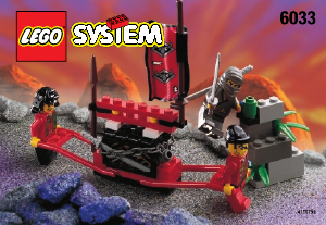 Käyttöohje Lego set 6033 Ninja Retkikunta