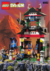 Manual Lego set 6083 Ninja Samurai tower