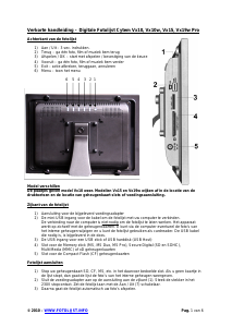 Handleiding Cytem VX19W Pro Digitale fotolijst