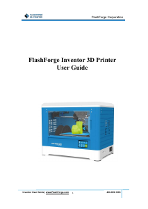 Manual Flashforge Inventor 3D Printer