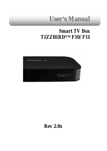 Manual TizzBird F10 Media Player