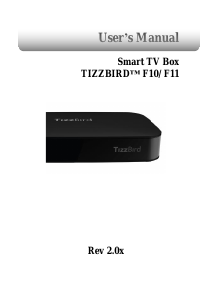 Bruksanvisning TizzBird F11 Mediaspelare