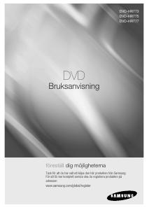 Bruksanvisning Samsung DVD-HR777 DVD-spiller