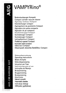 Brugsanvisning AEG VAMPYR 5020.4 Støvsuger