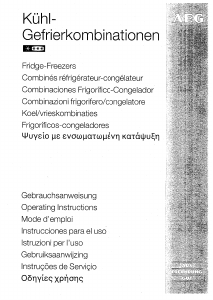 Manuale AEG SAN3630-4KGE Frigorifero-congelatore