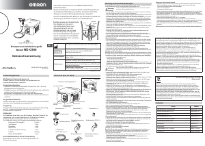 Bedienungsanleitung Omron NE-C900 CompAIR Inhalator