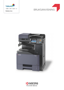 Bruksanvisning Kyocera TASKalfa 306ci Multifunktionsskrivare