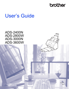 Handleiding Brother ADS-3000N Scanner