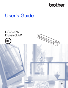 Handleiding Brother DS-920DW Scanner