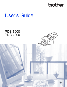 Manual Brother PDS-6000 Scanner