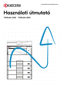 Használati útmutató Kyocera TASKalfa 2320 Multifunkciós nyomtató