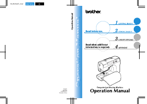 Manual Brother CS-8120 Sewing Machine